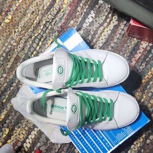 Men Stan Smith green and white